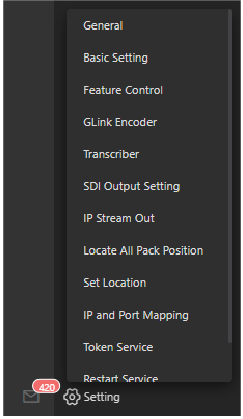 setting configuration options
