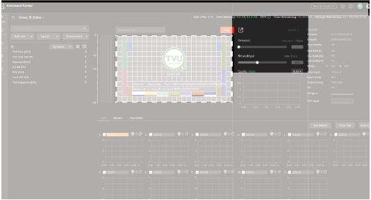 Advanced Control page - Controls setting panel location