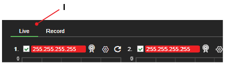 mode selection tabs