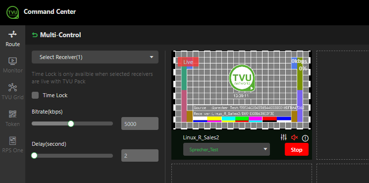 Multi-Control Live source