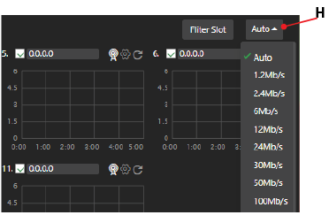 scale drop-down menu