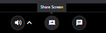 Kiosk share screen icon