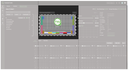 Advanced Control page - Preview panel