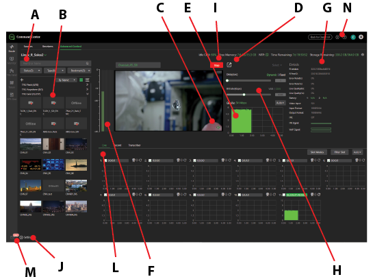 Advanced Control page functions 