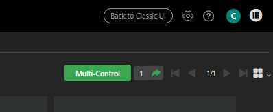 Multi-control button