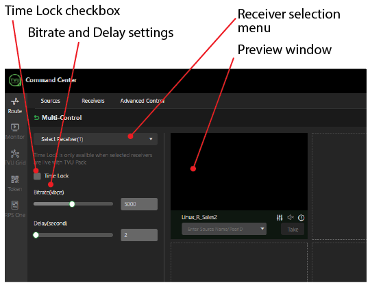 Multi-control window functions