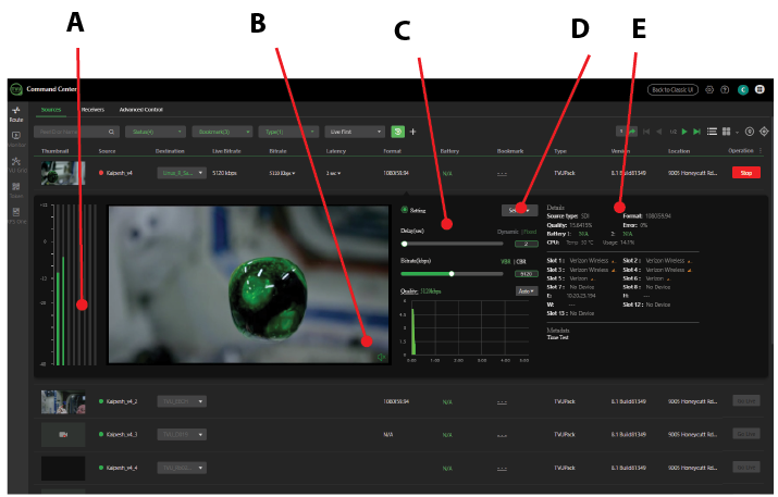 Source controls, details, and metadata 2