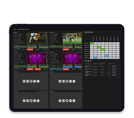 Full optimize your broadcast workflows with TVU NOC